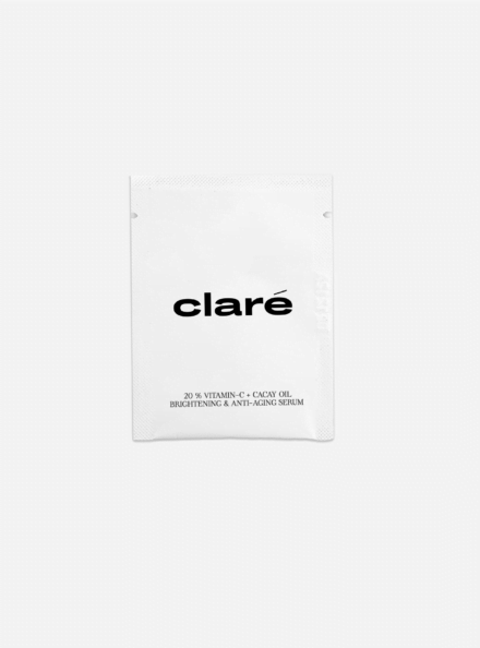 CLARE vit c sample Poznaj kosmetyki Claré - skuteczną pielęgnację i nieskrępowany makijaż. 100% działania. Rezultaty potwierdzone badaniami. Trwałe kolory. Idealne glow. Sprawdź.